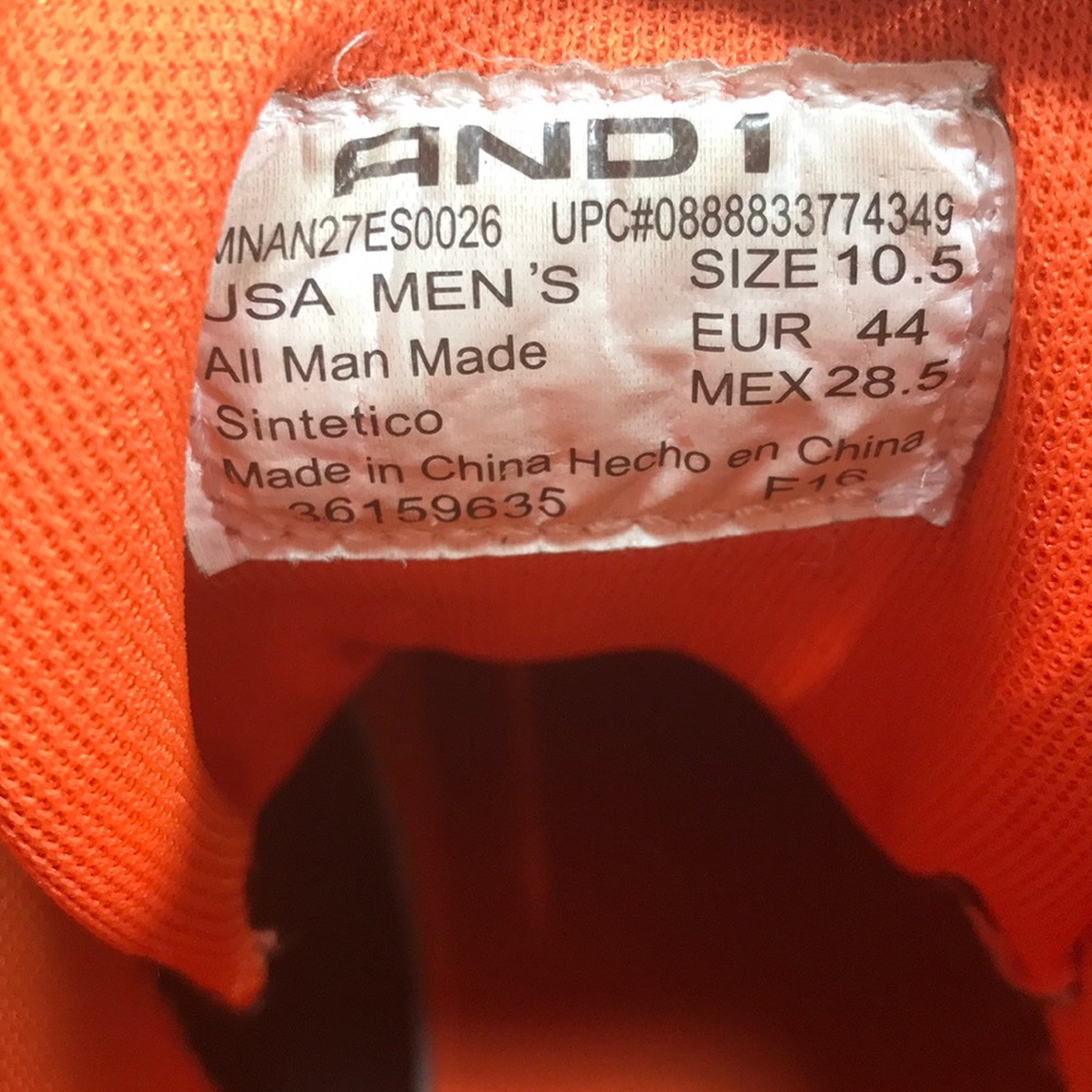 And 1 Men’s Guard Athletic Sneakers - Picture 6 of 7